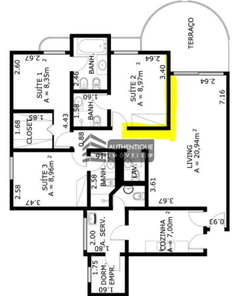 Imagem Apartamento com 2 Quartos à Venda, 95 m² em Moema índios - São Paulo Imagem Apartamento com 2 Quartos à Venda, 95 m² em Moema índios - São Paulo