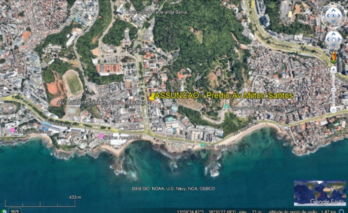 Foto do imóvel Imóvel à Venda, 1.500 m² em Ondina - Salvador Foto do imóvel Imóvel à Venda, 1.500 m² em Ondina - Salvador