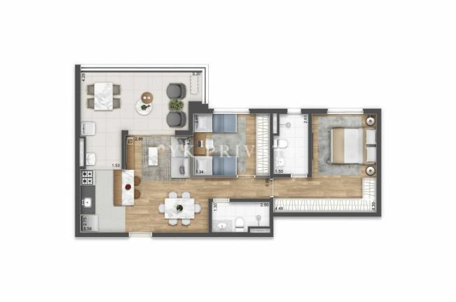 Imagem Apartamento com 2 Quartos à Venda, 81 m² em Vila Romana - São Paulo