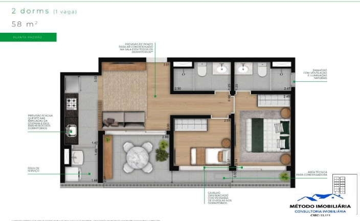 Imagem Apartamento com 2 Quartos à Venda, 58 m² em Vila Mariana - São Paulo Imagem Apartamento com 2 Quartos à Venda, 58 m² em Vila Mariana - São Paulo