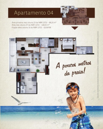 Imagem Imóvel com 2 Quartos à Venda, 72 m² em Centro - Guarapari