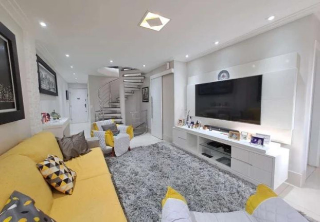 Imagem Apartamento com 2 Quartos à Venda, 111 m² em Estuário - Santos