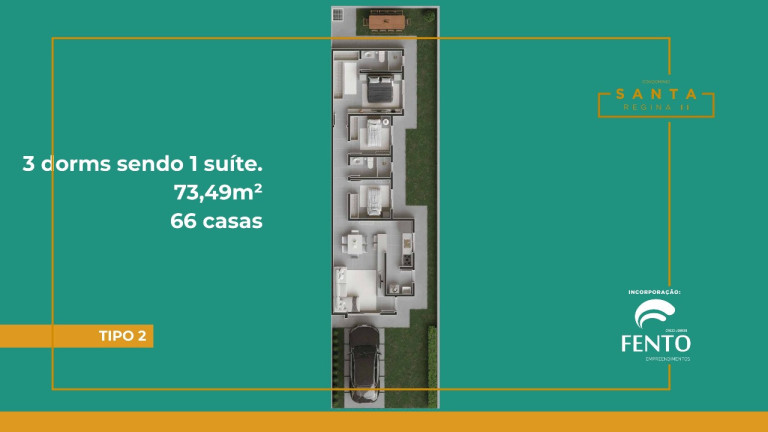 Imagem Casa de Condomínio à Venda, 73 m² em Conjunto Habitacional Jesualdo Garcia Pessoa - Londrina Imagem Casa de Condomínio à Venda, 73 m² em Conjunto Habitacional Jesualdo Garcia Pessoa - Londrina