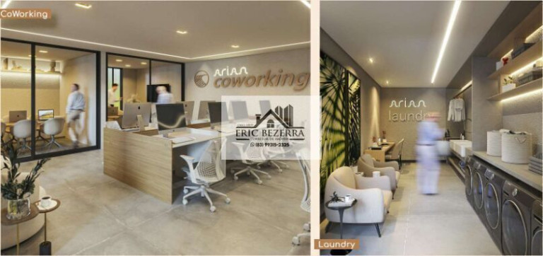 Imagem Flat com 1 Quarto à Venda, 33 m² em Intermares - Cabedelo Imagem Flat com 1 Quarto à Venda, 33 m² em Intermares - Cabedelo