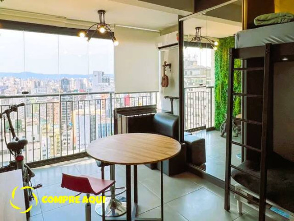Kitnet com 1 Quarto à Venda, 24 m² em Consolação - São Paulo