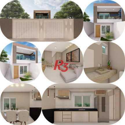 Imagem Casa com 3 Quartos à Venda, 220 m² em Embaré - Santos Imagem Casa com 3 Quartos à Venda, 220 m² em Embaré - Santos