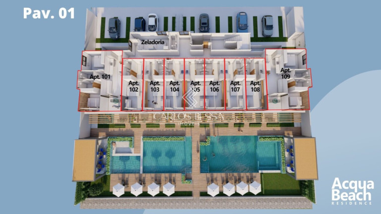 Imagem Apartamento com 2 Quartos à Venda, 60 m² em Centro - Tamandaré