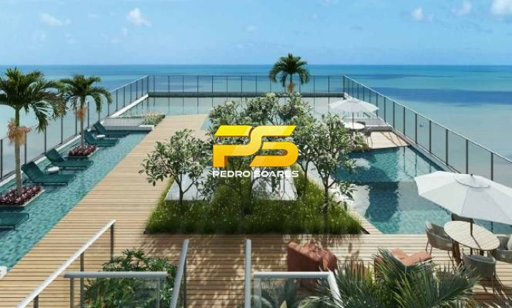 Imagem Apartamento com 2 Quartos à Venda, 95 m² em Altiplano Cabo Branco - João Pessoa