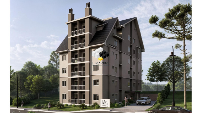Apartamento com 2 Quartos à Venda, 62 m² em Vale Dos Pinheiros - Gramado