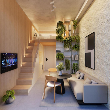 Imagem Apartamento com 1 Quarto à Venda, 49 m² em Centro - Curitiba