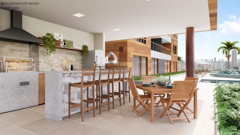 Imagem Imóvel com 3 Quartos à Venda, 74 m² em Piatã - Salvador Imagem Imóvel com 3 Quartos à Venda, 74 m² em Piatã - Salvador