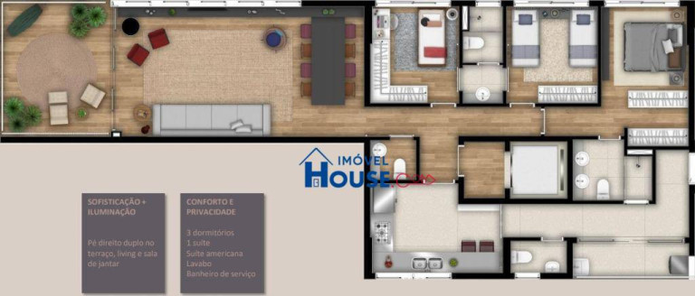 Imagem Apartamento com 3 Quartos à Venda, 143 m² em Jardins - São Paulo