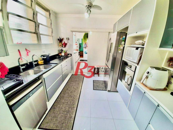 Imagem Apartamento com 3 Quartos à Venda, 166 m² em Gonzaga - Santos Imagem Apartamento com 3 Quartos à Venda, 166 m² em Gonzaga - Santos