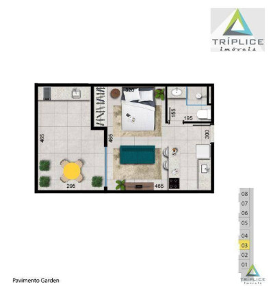 Imagem Studio com 1 Quarto à Venda, 35 m² em São Mateus - Juiz De Fora Imagem Studio com 1 Quarto à Venda, 35 m² em São Mateus - Juiz De Fora