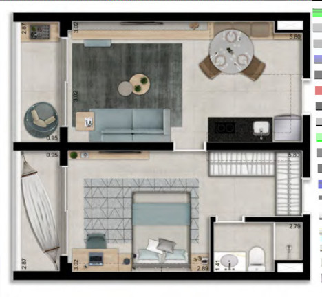 Imagem Imóvel com 1 Quarto à Venda, 23 m² em Jardim Vila Mariana - São Paulo Imagem Imóvel com 1 Quarto à Venda, 23 m² em Jardim Vila Mariana - São Paulo