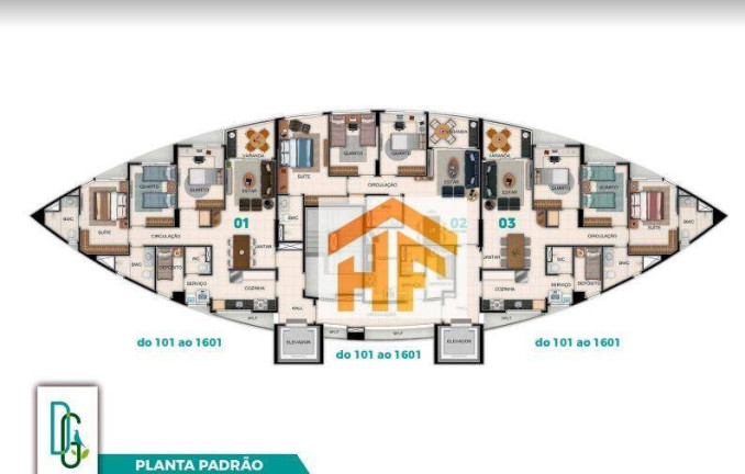 Imagem Apartamento com 3 Quartos à Venda, 85 m² em Graças - Recife