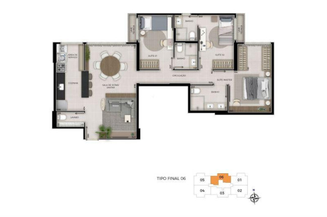 Imagem Apartamento com 3 Quartos à Venda, 100 m² em Aguas Claras - Brasilia Imagem Apartamento com 3 Quartos à Venda, 100 m² em Aguas Claras - Brasilia
