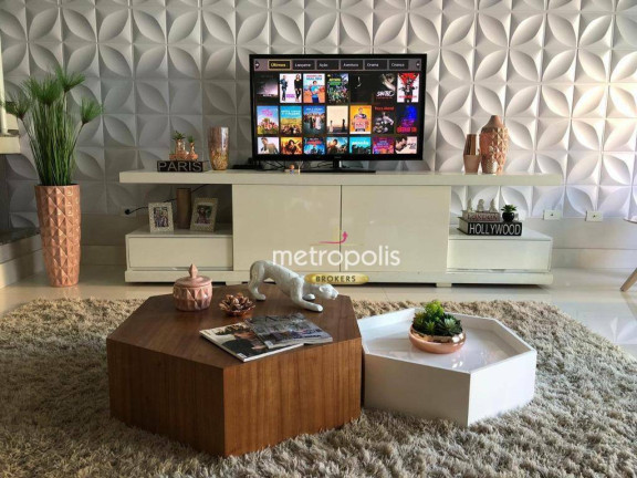 Imagem Sobrado com 3 Quartos à Venda, 417 m² em Campestre - Santo André