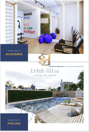 Imagem Apartamento com 2 Quartos à Venda, 53 m² em Vila Três Irmãos - Carapicuíba