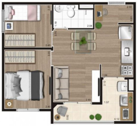 Imagem Apartamento com 2 Quartos à Venda, 41 m² em Vila Pirituba - São Paulo Imagem Apartamento com 2 Quartos à Venda, 41 m² em Vila Pirituba - São Paulo