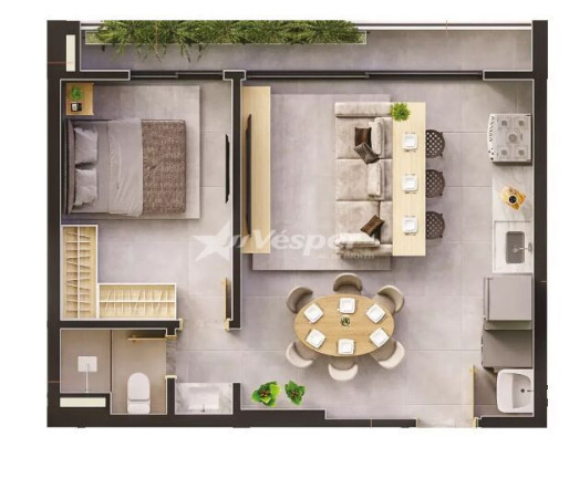 Imagem Apartamento com 1 Quarto à Venda, 50 m² em Setor Pedro Ludovico - Goiânia Imagem Apartamento com 1 Quarto à Venda, 50 m² em Setor Pedro Ludovico - Goiânia