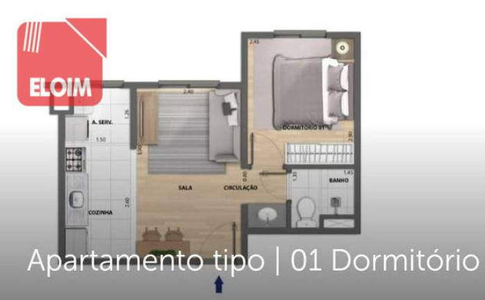Imagem Apartamento com 1 Quarto à Venda, 31 m² em Barra Funda - São Paulo Imagem Apartamento com 1 Quarto à Venda, 31 m² em Barra Funda - São Paulo