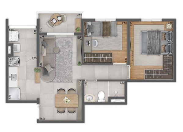 Imagem Apartamento com 2 Quartos à Venda, 47 m² em Limão - São Paulo Imagem Apartamento com 2 Quartos à Venda, 47 m² em Limão - São Paulo