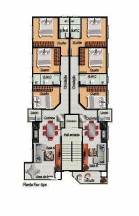 Imagem Apartamento com 3 Quartos à Venda, 75 m² em Tabuleiro - Barra Velha Imagem Apartamento com 3 Quartos à Venda, 75 m² em Tabuleiro - Barra Velha