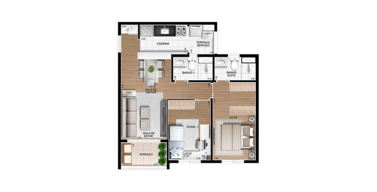 Imagem Apartamento com 2 Quartos à Venda, 57 m² em Parque Reboucas - São Paulo Imagem Apartamento com 2 Quartos à Venda, 57 m² em Parque Reboucas - São Paulo