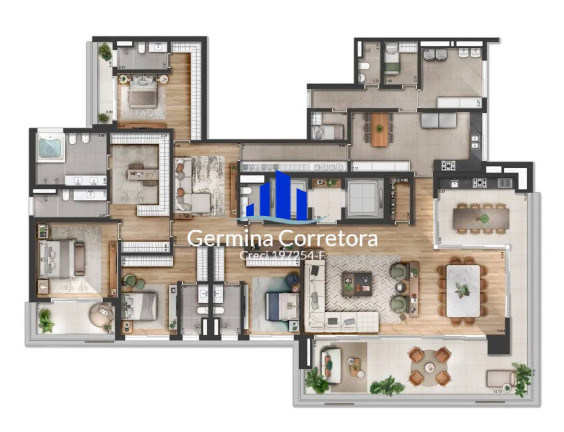Imagem Apartamento com 8 Quartos à Venda, 420 m² em Alphagran Alphaville - Barueri Imagem Apartamento com 8 Quartos à Venda, 420 m² em Alphagran Alphaville - Barueri