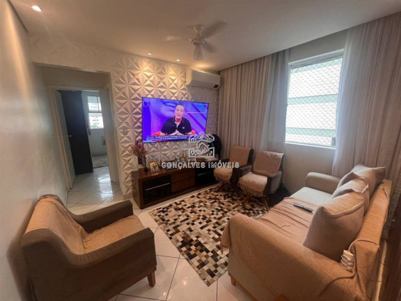 Imagem Apartamento com 1 Quarto à Venda, 55 m² em Centro - São Vicente Imagem Apartamento com 1 Quarto à Venda, 55 m² em Centro - São Vicente