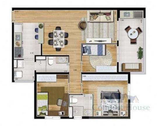 Imagem Apartamento com 2 Quartos à Venda, 65 m² em Jardim Do Mar - São Bernardo Do Campo Imagem Apartamento com 2 Quartos à Venda, 65 m² em Jardim Do Mar - São Bernardo Do Campo