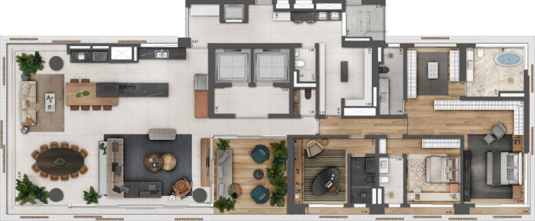 Imagem Apartamento com 4 Quartos à Venda, 355 m² em Itaim Bibi - São Paulo Imagem Apartamento com 4 Quartos à Venda, 355 m² em Itaim Bibi - São Paulo