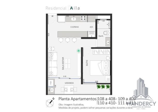 Imagem Apartamento com 1 Quarto à Venda, 46 m² em Itaguá - Ubatuba