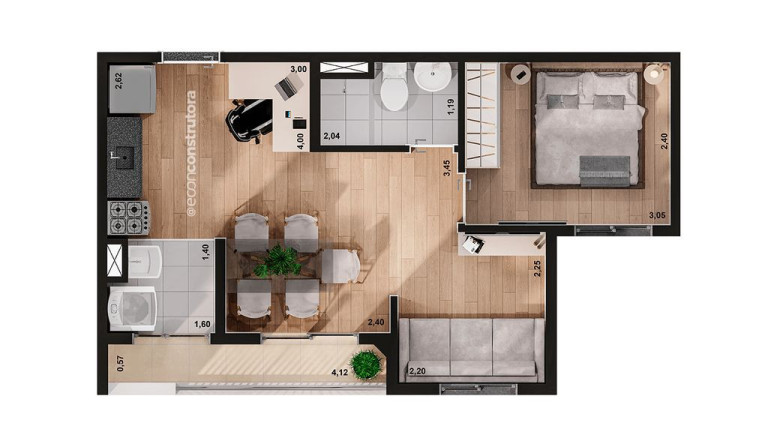 Imagem Apartamento com 2 Quartos à Venda, 39 m² em Limão - São Paulo