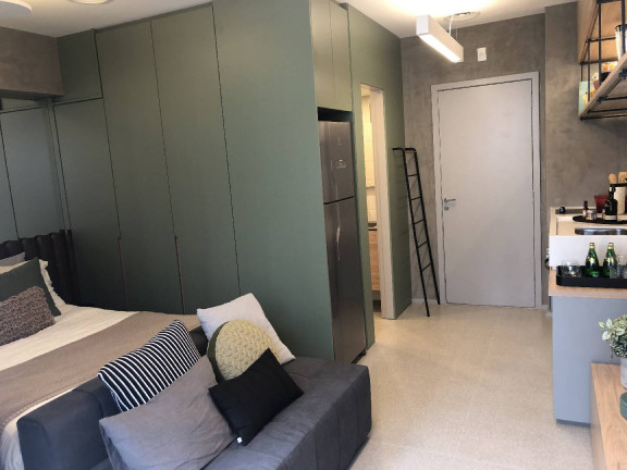 Imagem Studio com 1 Quarto à Venda, 24 m² em Campo Belo - São Paulo Imagem Studio com 1 Quarto à Venda, 24 m² em Campo Belo - São Paulo