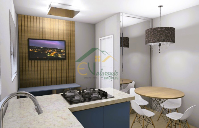 Imagem Apartamento com 1 Quarto à Venda, 25 m² em Cajuru - Curitiba Imagem Apartamento com 1 Quarto à Venda, 25 m² em Cajuru - Curitiba