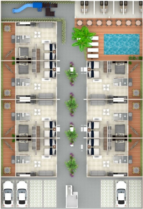 Imagem Casa de Condomínio com 2 Quartos à Venda, 45 m² em Cibratel Ii - Itanhaém Imagem Casa de Condomínio com 2 Quartos à Venda, 45 m² em Cibratel Ii - Itanhaém