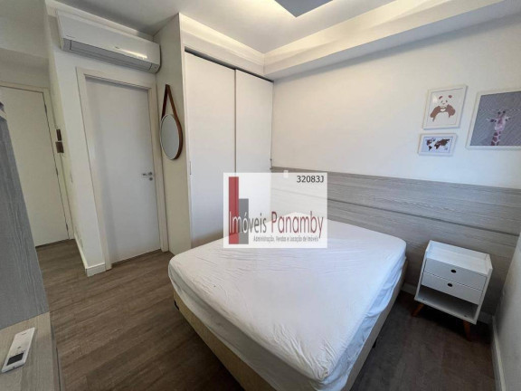 Imagem Apartamento com 1 Quarto para Alugar, 33 m² em Santo Amaro - São Paulo
