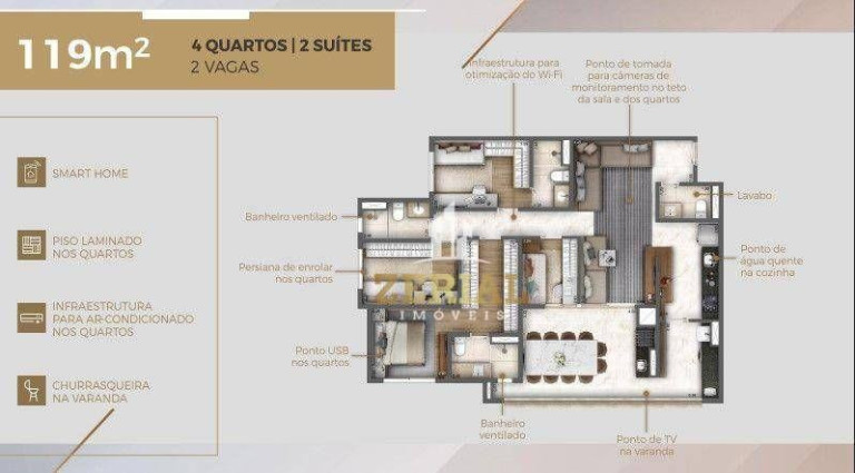 Imagem Apartamento com 2 Quartos à Venda, 67 m² em Ipiranga - São Paulo Imagem Apartamento com 2 Quartos à Venda, 67 m² em Ipiranga - São Paulo