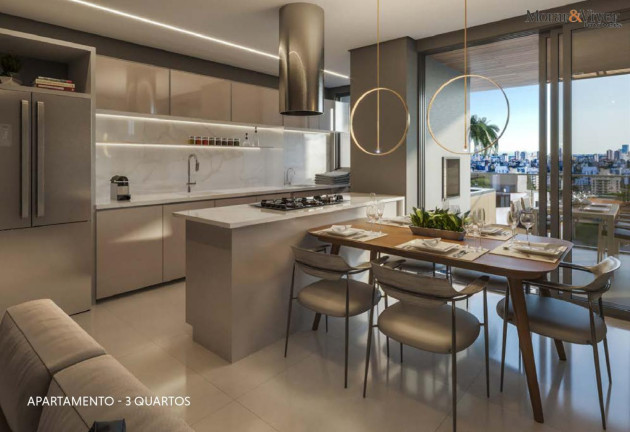 Imagem Apartamento com 3 Quartos à Venda, 95 m² em Juvevê - Curitiba