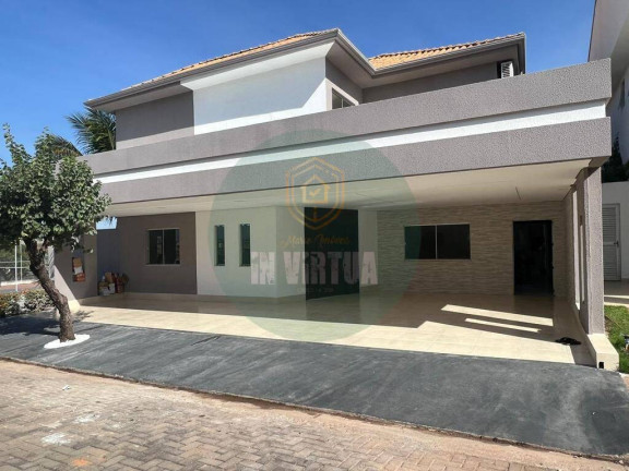 Sobrado com 4 Quartos para Alugar,  em Condomínio Flor Do Cerrado - Cuiabá