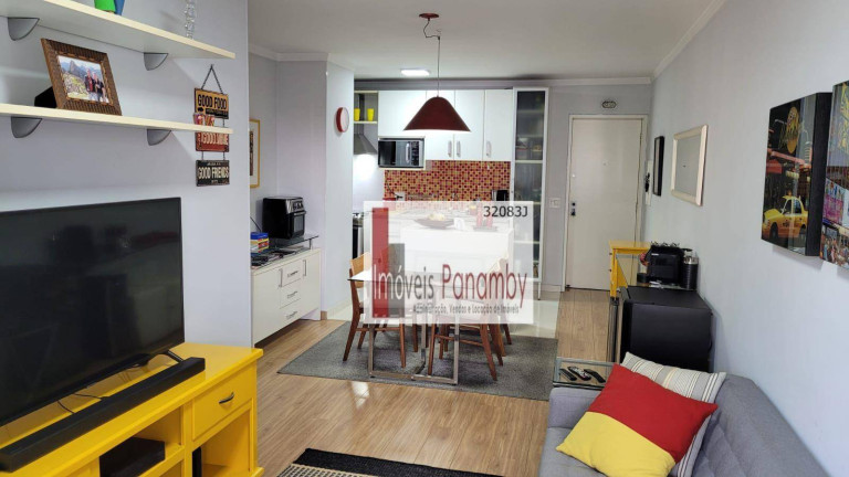 Imagem Apartamento com 1 Quarto para Alugar, 48 m² em Campo Belo - São Paulo Imagem Apartamento com 1 Quarto para Alugar, 48 m² em Campo Belo - São Paulo