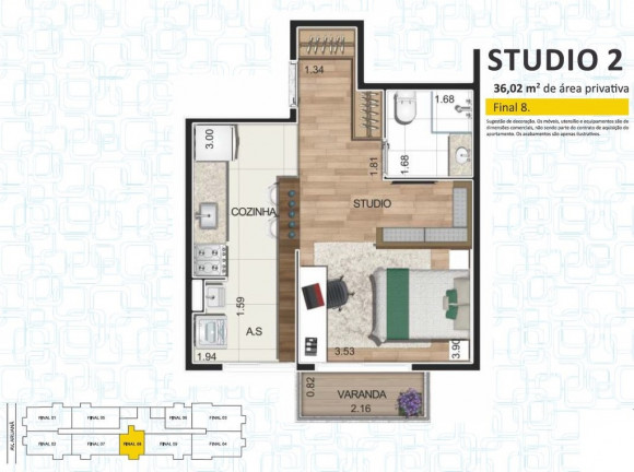 Imagem Apartamento com 3 Quartos à Venda, 73 m² em Alphaville - Barueri Imagem Apartamento com 3 Quartos à Venda, 73 m² em Alphaville - Barueri
