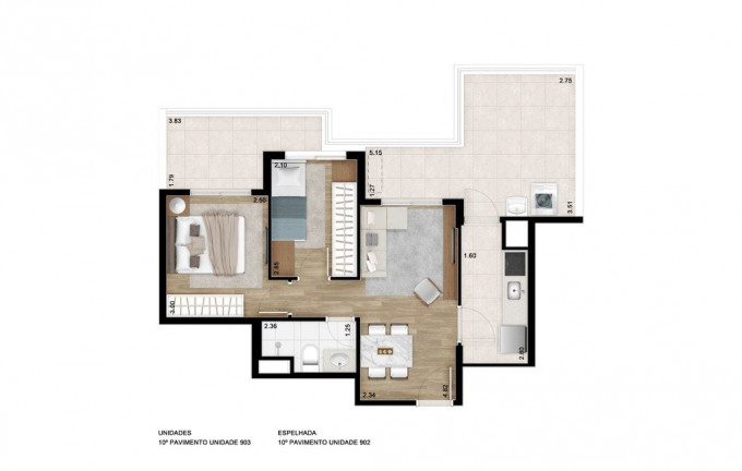 Imagem Studio com 1 Quarto à Venda, 22 m² em Centro - São Paulo Imagem Studio com 1 Quarto à Venda, 22 m² em Centro - São Paulo