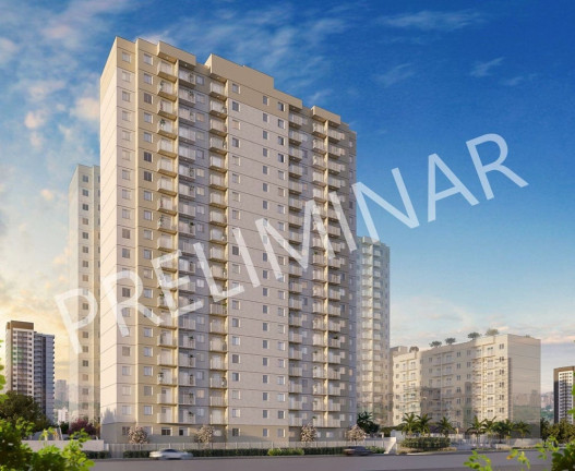 Apartamento com 2 Quartos à Venda, 43 m² em Mooca - São Paulo