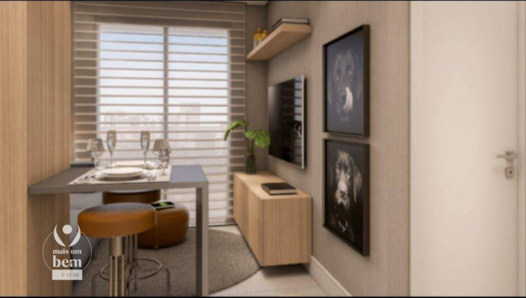 Imagem Apartamento com 1 Quarto à Venda, 24 m² em Centro - Curitiba Imagem Apartamento com 1 Quarto à Venda, 24 m² em Centro - Curitiba