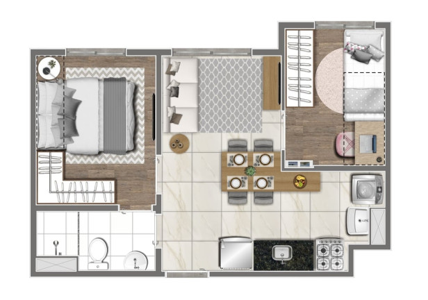 Imagem Apartamento com 2 Quartos à Venda, 34 m² em Pirituba - São Paulo Imagem Apartamento com 2 Quartos à Venda, 34 m² em Pirituba - São Paulo