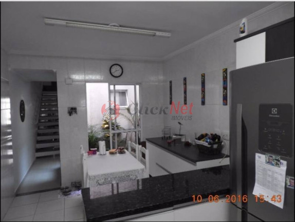 Imagem Sobrado com 3 Quartos à Venda, 111 m² em Vila Linda - Santo André Imagem Sobrado com 3 Quartos à Venda, 111 m² em Vila Linda - Santo André