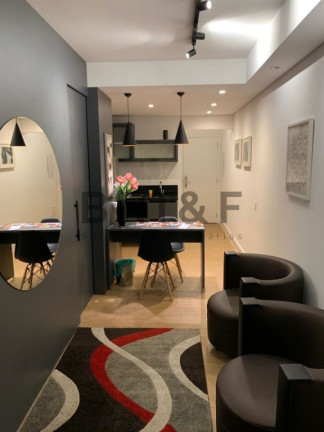 Imagem Apartamento com 1 Quarto para Alugar, 45 m² em Brooklin - São Paulo Imagem Apartamento com 1 Quarto para Alugar, 45 m² em Brooklin - São Paulo